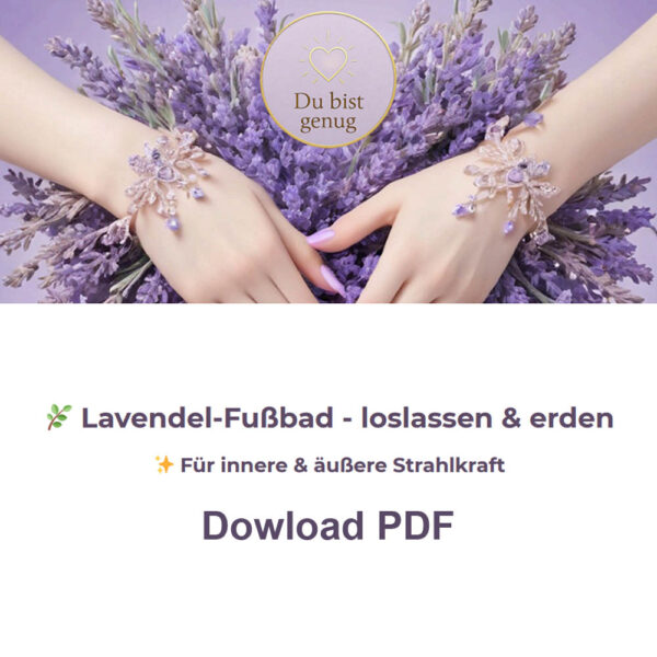 Thumbnail beauty tipps pdf lavendel fussbad